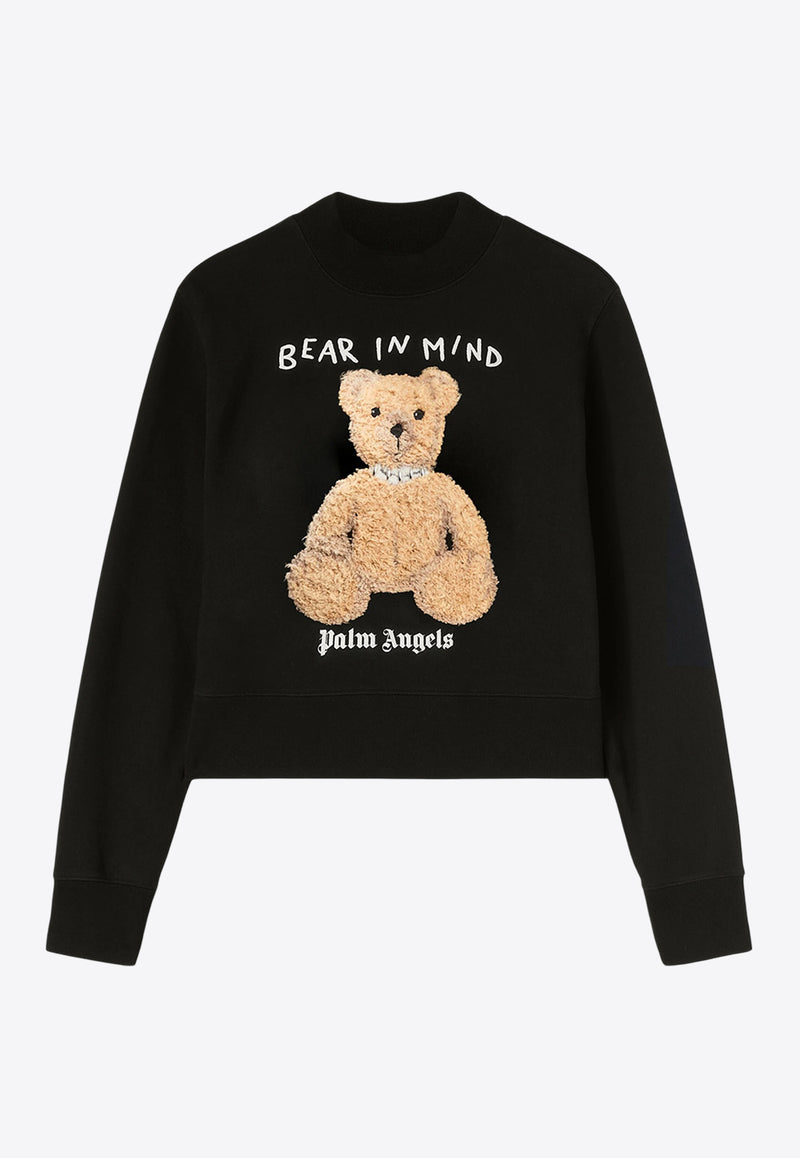 Palm Angels Bear in Mind Sweatshirt Black PWBA016F24FLE007_1060