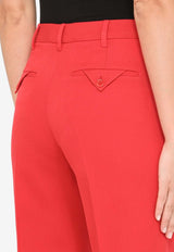 Burberry Wool Tailored Pants Red 8046752P84008/J