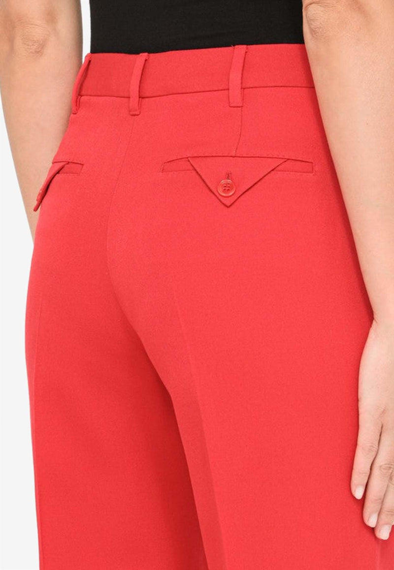 Burberry Wool Tailored Pants Red 8046752P84008/J