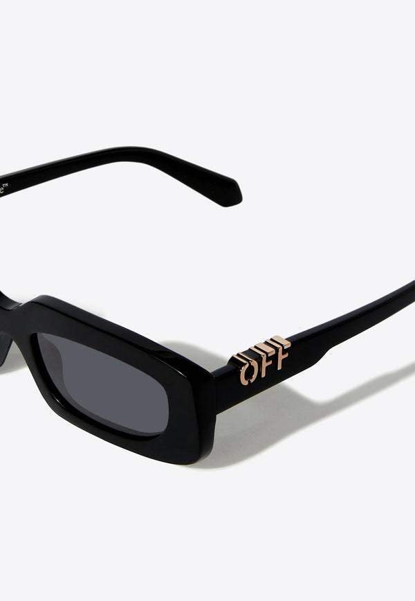 Off-White Renton Rectangular Sunglasses  Gray OERI13CF24PLA001_1007