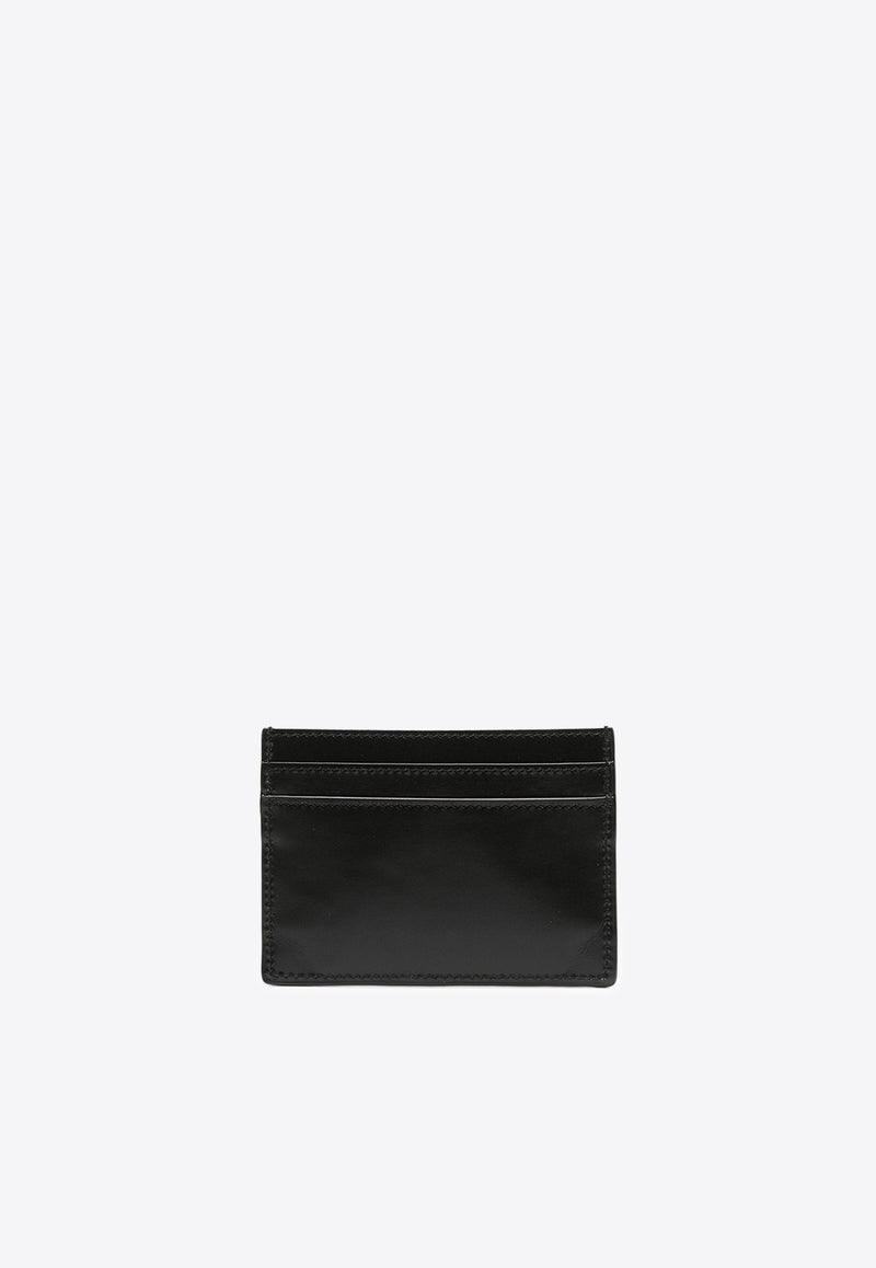 Saint Laurent Cassandre Leather Cardholder Black 4856310SX0E_1000