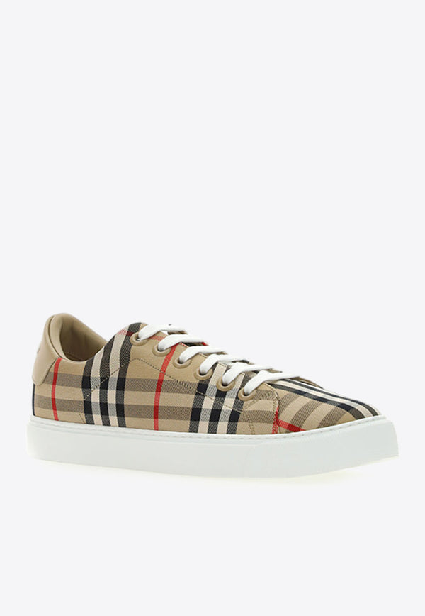 Burberry Vintage Check Low-Top Sneakers Beige 8049777_131833_A7026