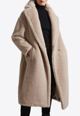 Max Mara Tedgirl Teddy Bear Icon Coat Sand 2421016042600TEDGIRL_002