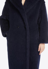 Max Mara Tedgirl Teddy Bear Icon Coat Blue 2421016042600TEDGIRL_005