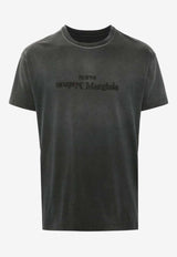 Maison Margiela Reversed Logo Distressed T-shirt Black S51GC0526S20079_970