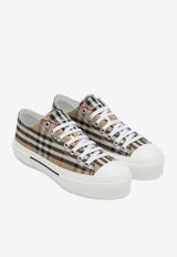 Burberry Vintage-Check Low-Top Sneakers Beige 8050506131833/S_BURBE-A7028