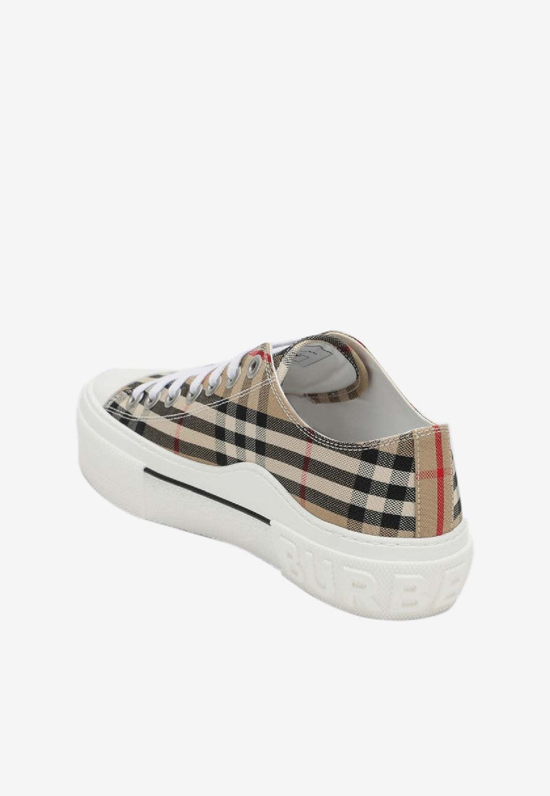 Burberry Vintage-Check Low-Top Sneakers Beige 8050506131833/S_BURBE-A7028
