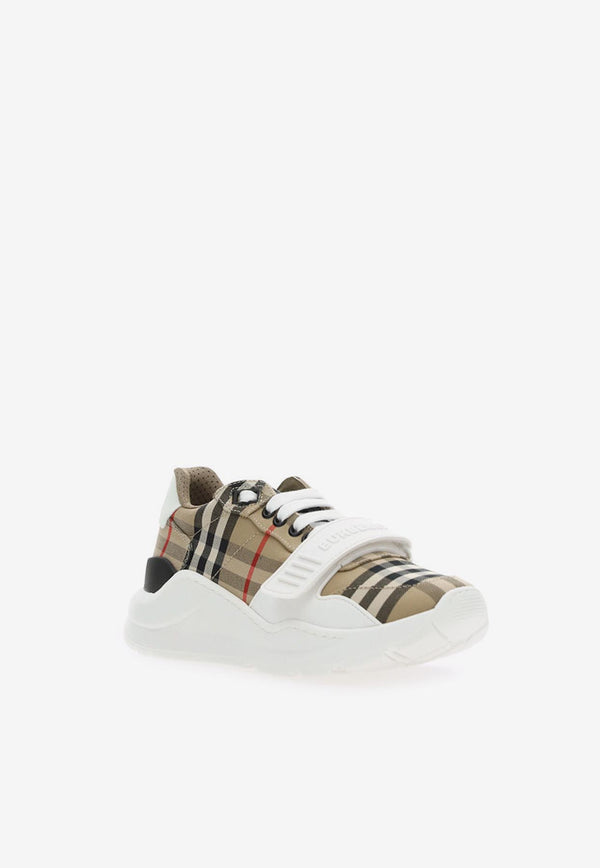 Burberry Checked Regis Low-Top Sneakers 8050509_131833_A7028