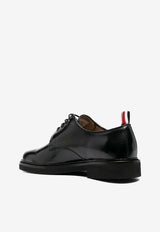 Thom Browne Uniform Calf Leather Derby Shoes Black FFD036A07524_001