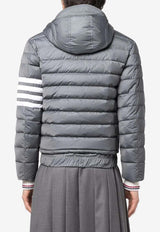 Thom Browne 4-bar Stripes Downfill Ski Jacket Gray MJD087X07259_035