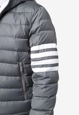 Thom Browne 4-bar Stripes Downfill Ski Jacket Gray MJD087X07259_035