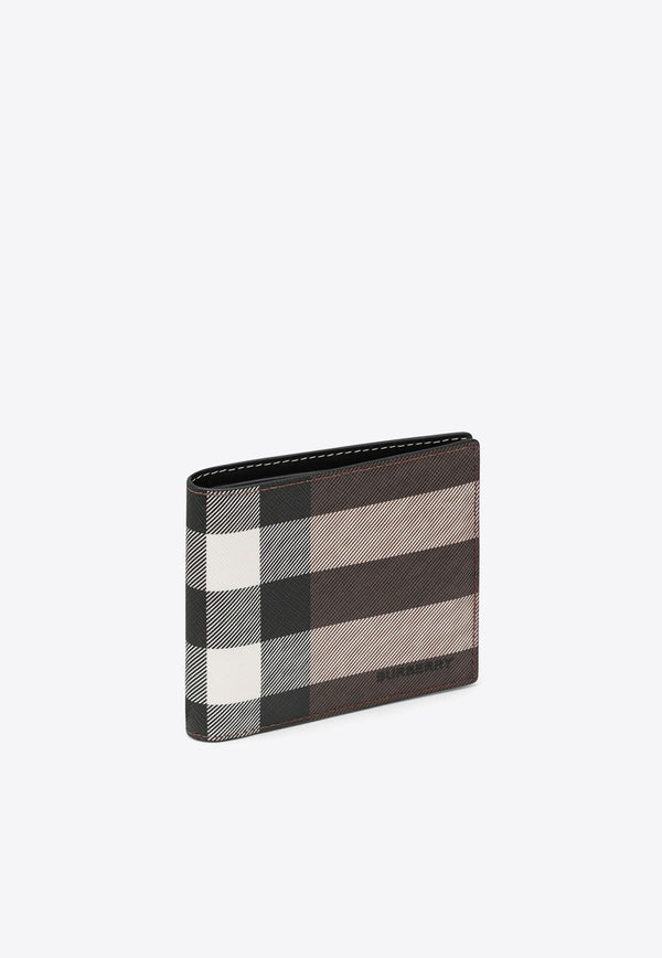 Burberry Bi-Fold Checked Leather Wallet 8052790116398/O_BURBE-A8900