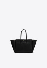 Balenciaga Medium Bel Air Calf Leather Tote Bag Black 8054812ABAV/P_BALEN-1000