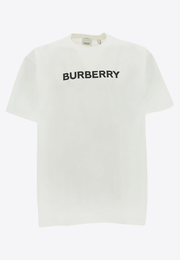 Burberry Logo Print Crewneck T-shirt White 8055309_130828_A1464