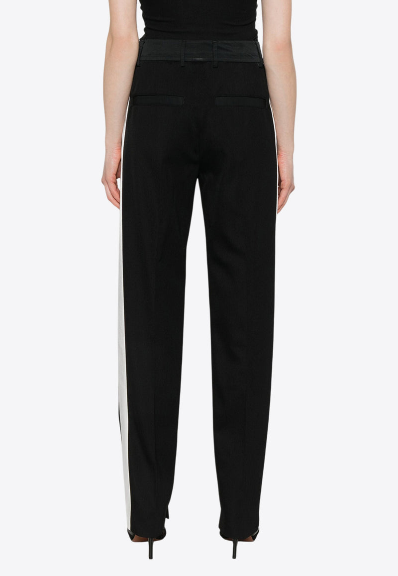 Meryll Rogge Wool Tailored Pants Black  600666WF24_BLACK