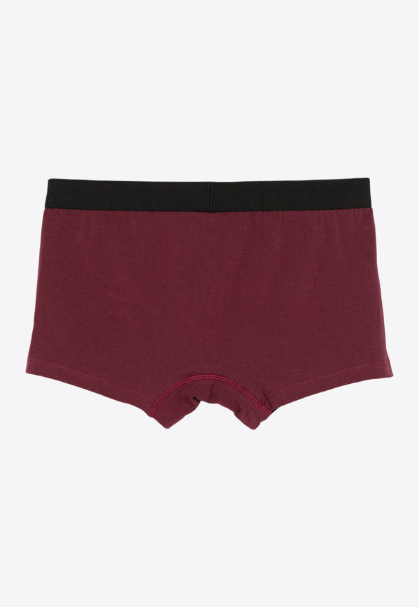 Dsquared2 Logo Waistband Boxers Bordeaux D9LC65620_60412