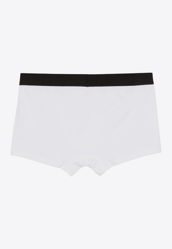 Dsquared2 Logo Waistband Boxers White D9LC65620_10014