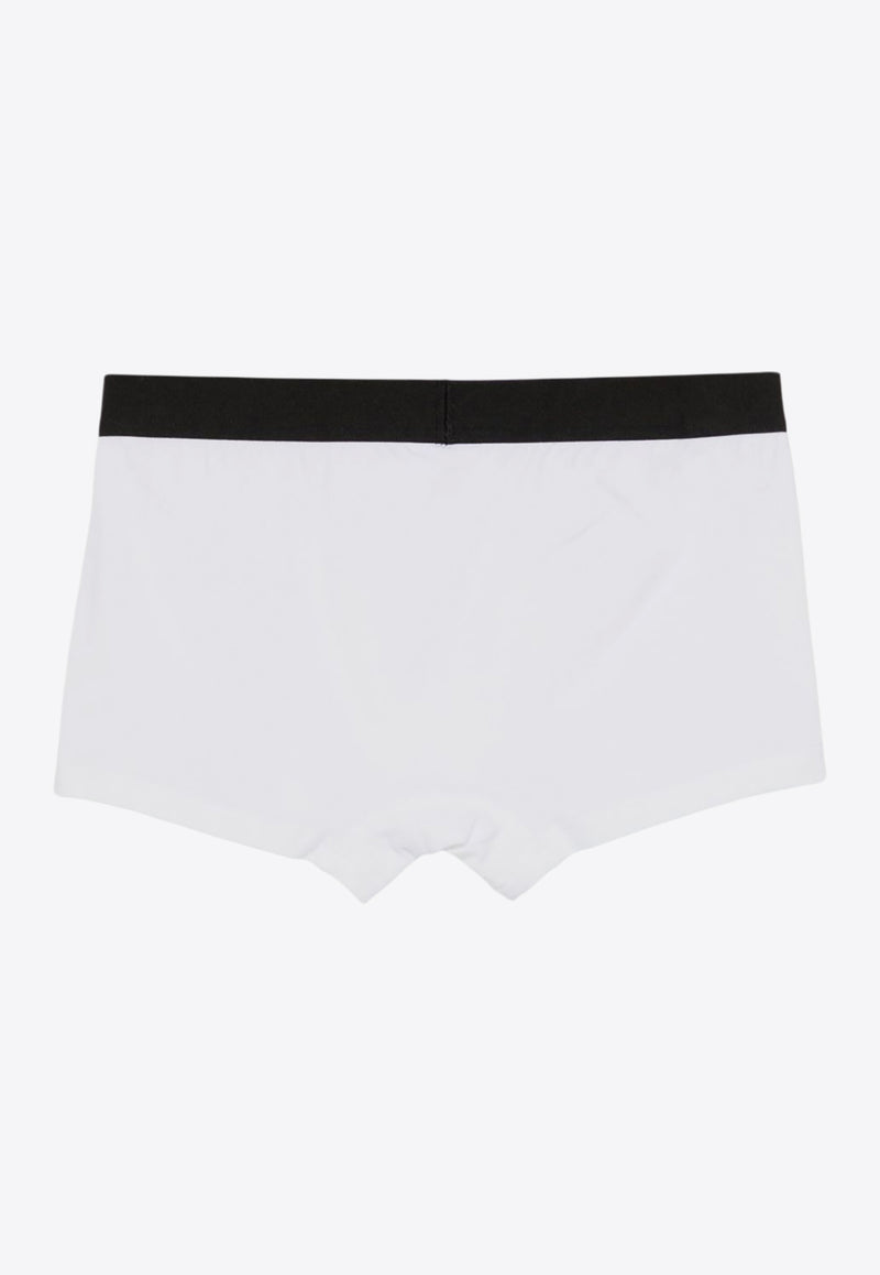 Dsquared2 Logo Waistband Boxers White D9LC65620_10014