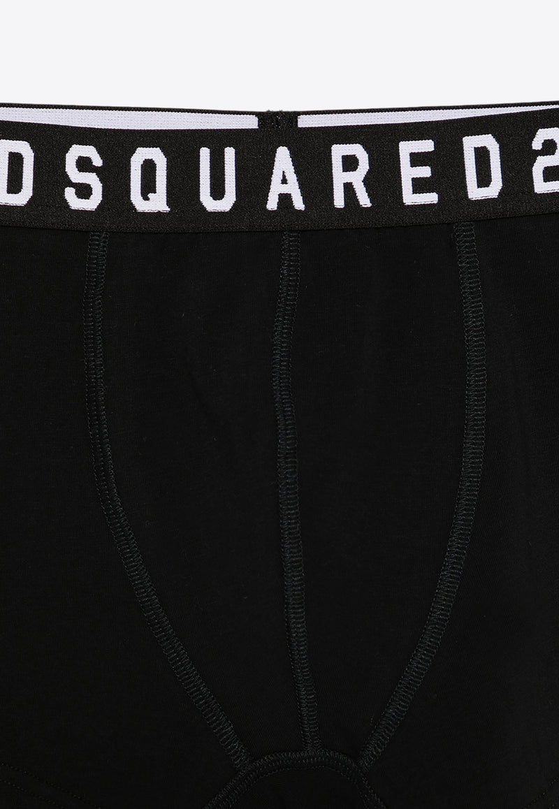 Dsquared2 Contrasting Logo Boxers Black D9LC65620_00112