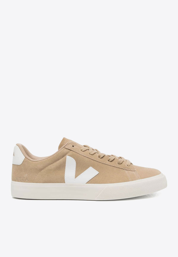 Veja Campo Low-Top Suede Sneakers Beige CP0302963A_DUNE WHITE