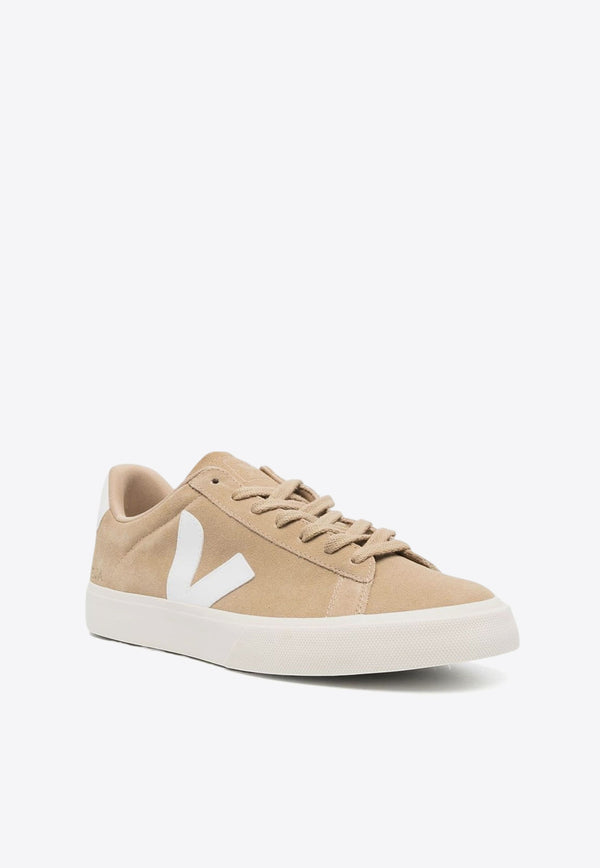 Veja Campo Low-Top Suede Sneakers Beige CP0302963A_DUNE WHITE