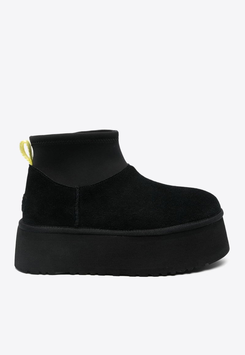 UGG Classic Mini Dipper Flatform Snow Boots Black 1168170_BLK