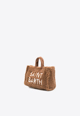 MC2 Saint Barth Mini Fleece Logo Phone Holder Brown PHONE001_01333G