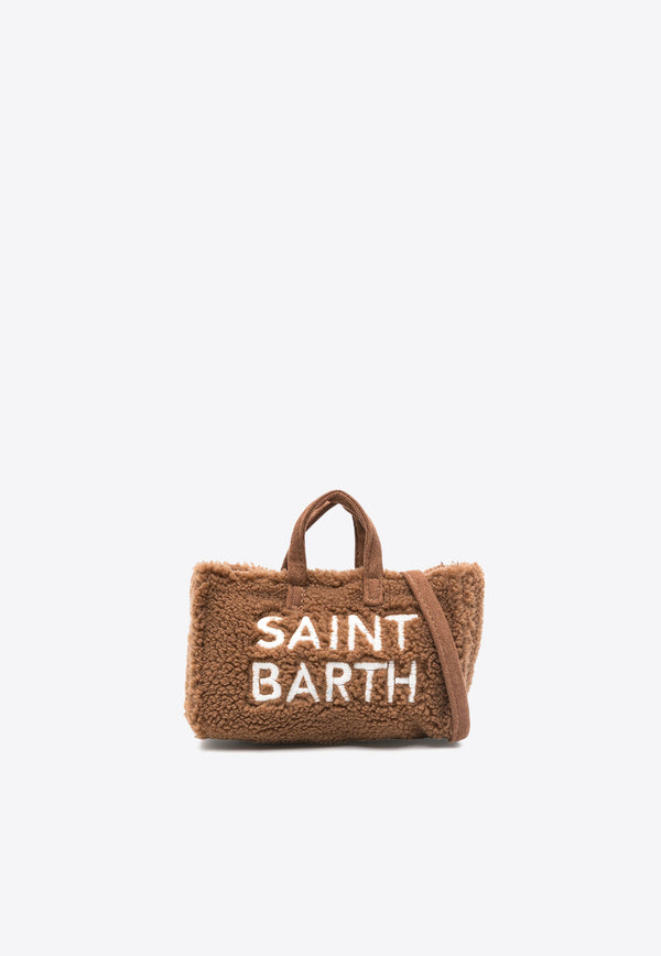 MC2 Saint Barth Mini Fleece Logo Phone Holder Brown PHONE001_01333G