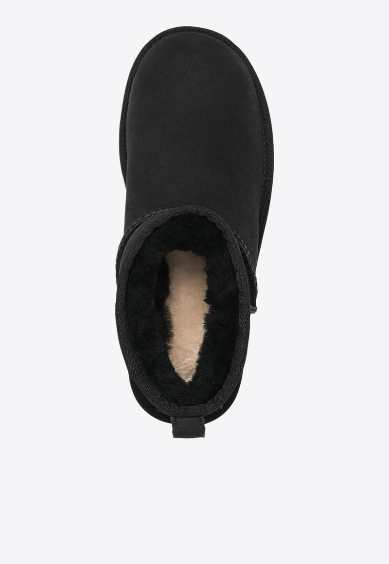 UGG Classic Ultra Mini Snow Boots Black 1116109_BLK