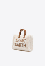 MC2 Saint Barth Mini Fleece Logo Phone Holder White PHONE001_00400G