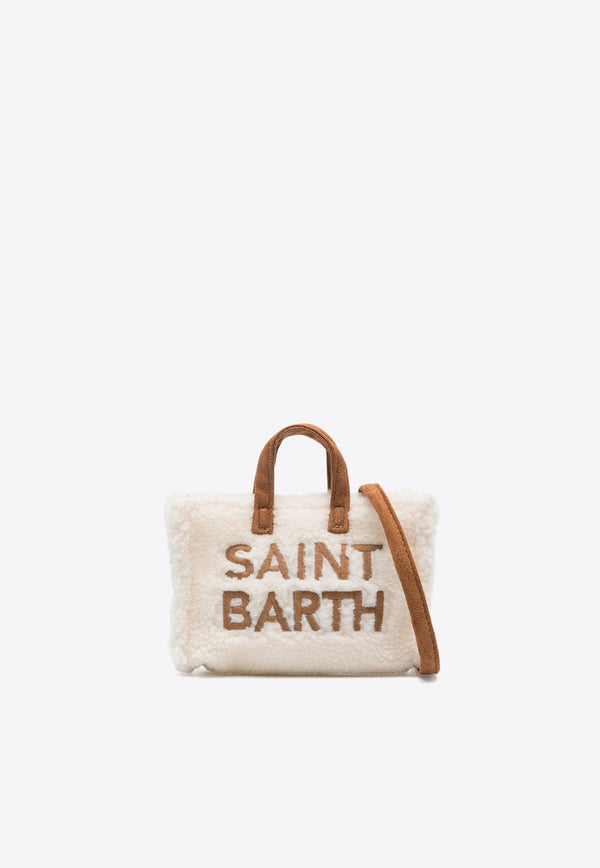 MC2 Saint Barth Mini Fleece Logo Phone Holder White PHONE001_00400G