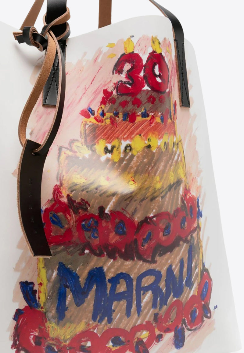 Marni 30th Anniversary Print Tribeca Tote Bag Multicolor SHMPQ10A15P8089_00C13