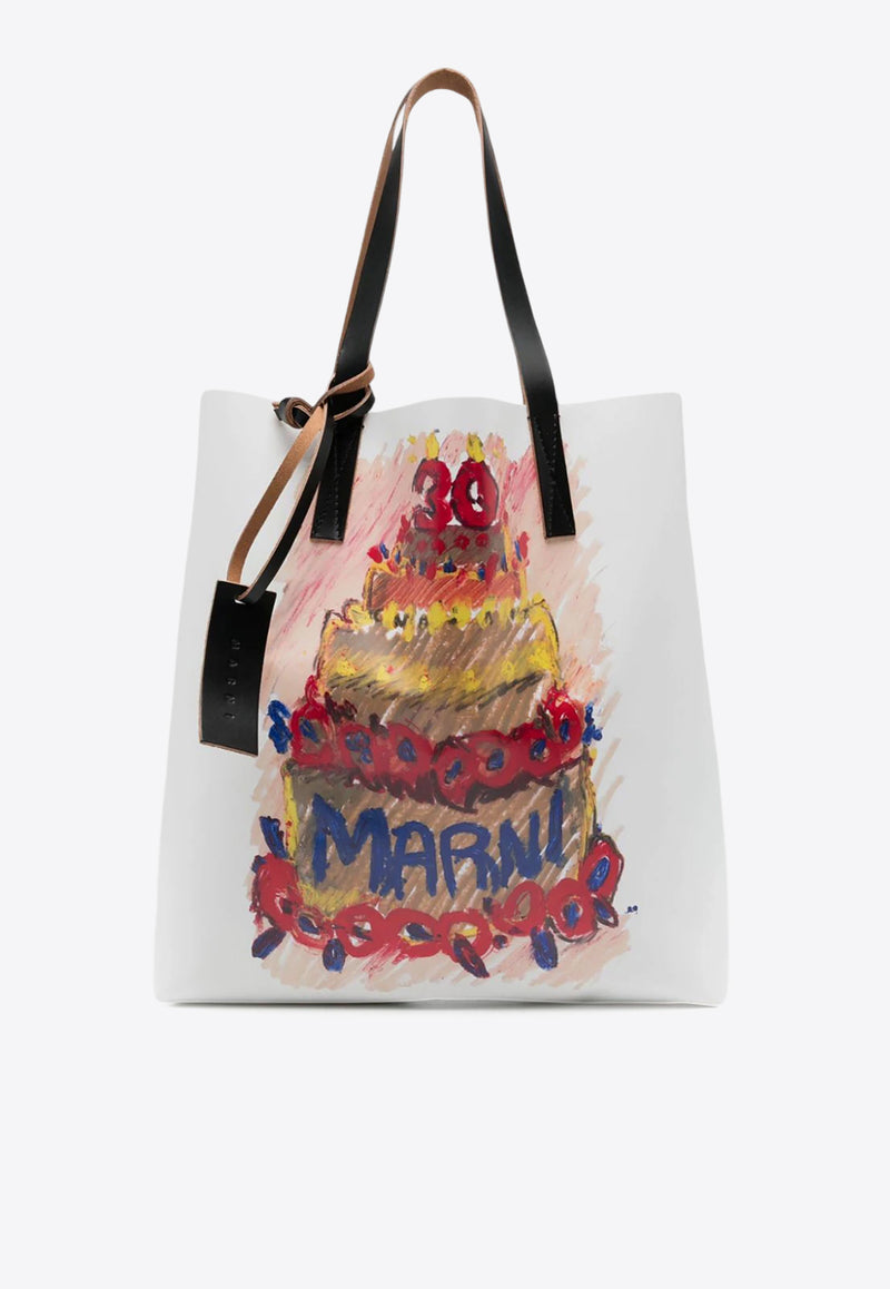 Marni 30th Anniversary Print Tribeca Tote Bag Multicolor SHMPQ10A15P8089_00C13