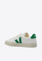 Veja Campo Leather Sneakers White CP0503690B_EXTRA WHITE/EMERAUDE