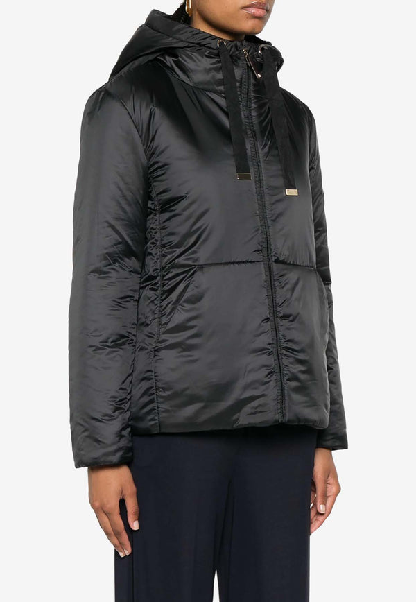 Max Mara The Cube Flinn Zipped Padded Jacket Black 2429486014600FLINN_066