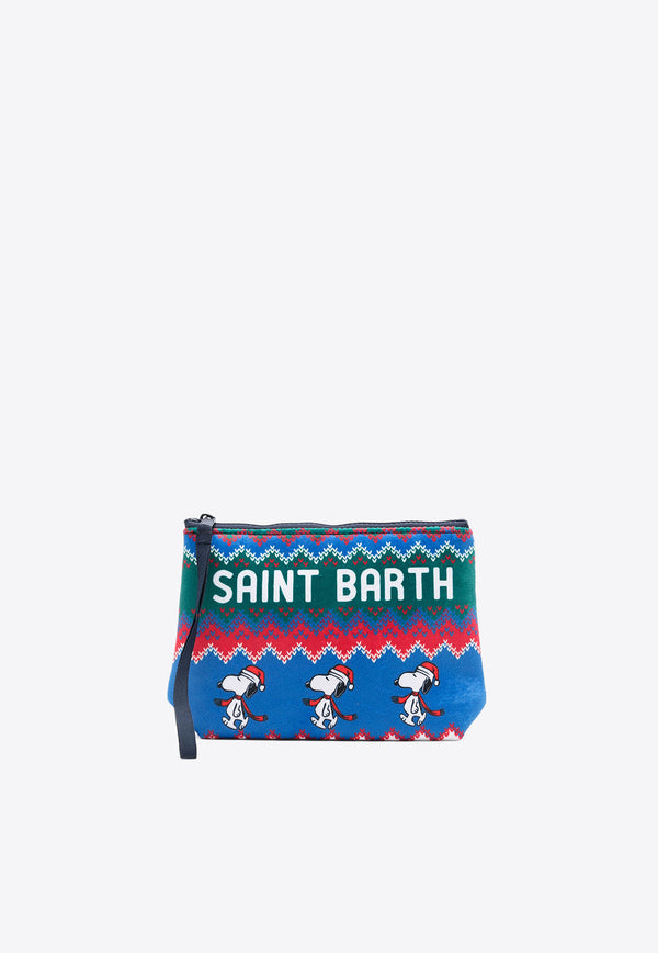 MC2 Saint Barth Aline Christmas Snoppy Pouch Bag Multicolor ALI0002_00047G