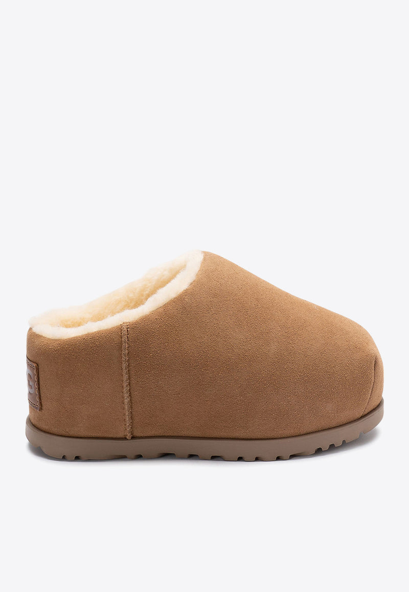 UGG Pumped Suede Mules Chestnut 1158215_CHE