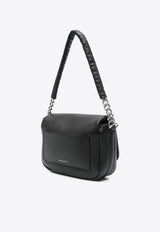 Zanellato Small Ella Piuma Chain Crossbody Bag Black 0687401130000S_Z0001