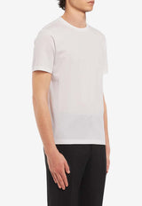 Prada Basic Crewneck T-shirt White UJM564S092710_F0009