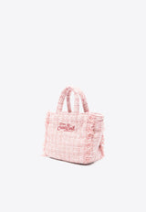 MC2 Saint Barth Mini Vanity Tweed Tote Bag Pink VAMI005_00245G