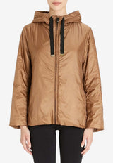 Max Mara The Cube Greenh Zip-Up Padded Jacket Caramel 2429486024600GREENH_051