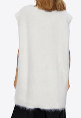 Marni Brushed Mohair Blend Sweater Off-white DVMD0190Q0UFU173_00W01