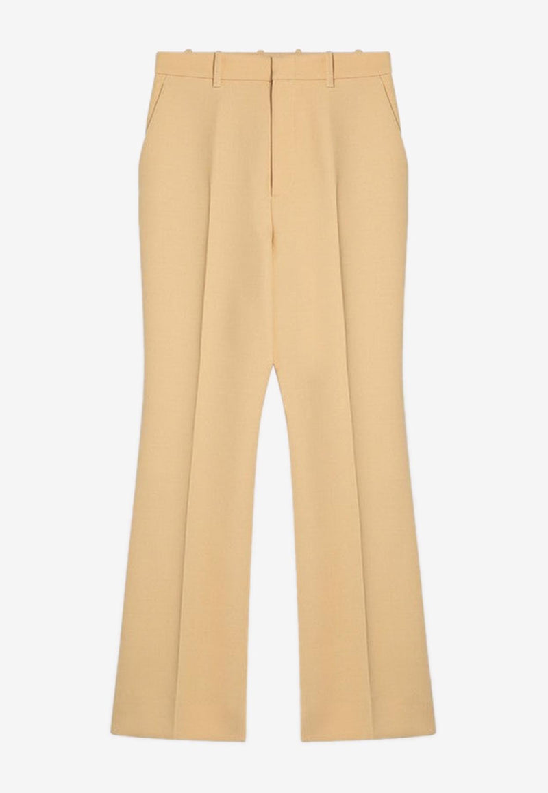 Gucci Wool Straight-Leg Pants Cream 805983Z7AC3/P_GUC-9048