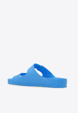 Birkenstock Arizona Logo-Detail Slides Blue 1024505 0-BLUE