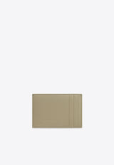 Bottega Veneta Cassette Intrecciato Leather Cardholder Travertine 742693 VCQC4-2916