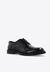 Dolce & Gabbana Altavilla Patent Leather Derby Shoes Black A10840 A1471-80999