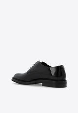 Dolce & Gabbana Altavilla Patent Leather Derby Shoes Black A10840 A1471-80999