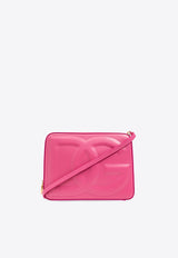 Dolce & Gabbana Medium DG Logo Leather Camera Bag Pink BB7290 AW576-80441