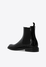 Dolce & Gabbana Altavilla Patent Leather Ankle Boots Black A60602 A1471-80999