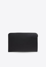 Dolce & Gabbana DG Logo Leather Pouch Bag Black BM2337 A8034-80999